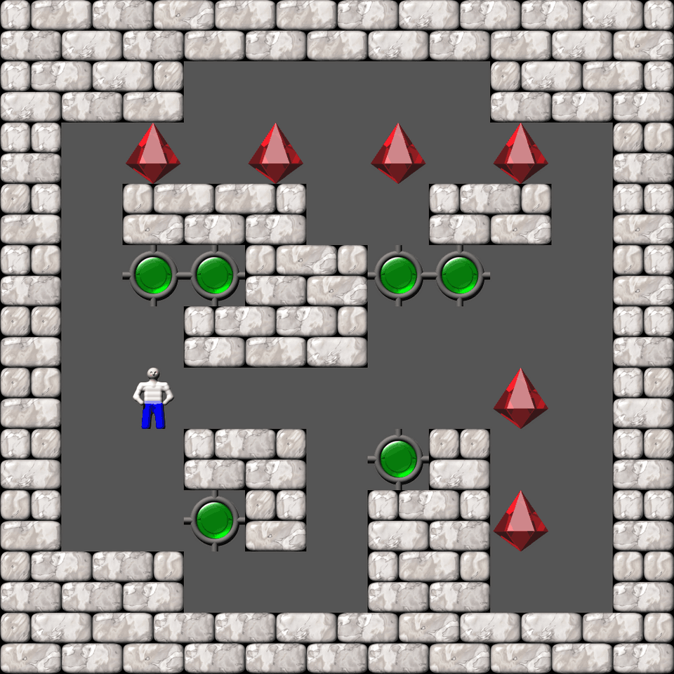 Sokoban Bugs1005 collections level 535